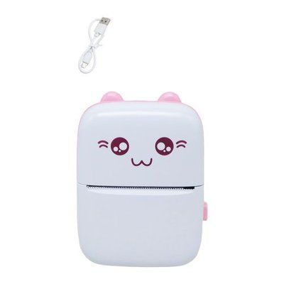 Портативный термопринтер "Mini Printer" (розовый) MIC_233418 фото