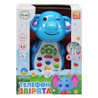 Интерактивная игрушка "Телефон: Слоненок" (укр) TK Group_222633 фото