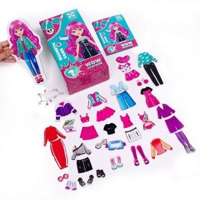 Магнитная игра "Одевалка", 51 элемент Vladi Toys_190922 фото