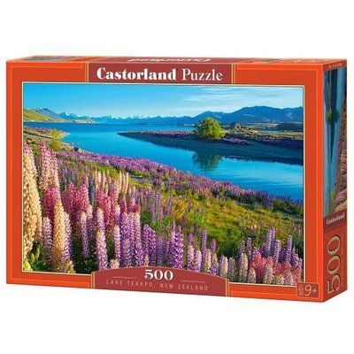Пазли "Озеро Текапо, Нова Зеландія", 500 елементів Castorland_223044 фото