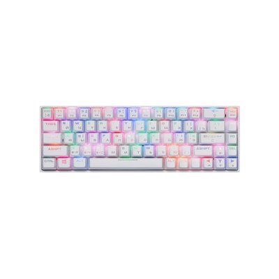 Клавиатура 2E GAMING KG380 RGB 68key Gateron Red Switch BT/USB White (2E-KG380UWT-RD) 2E-KG380UWT-RD фото