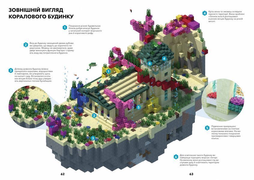 MINECRAFT Довідник виживання в океані - Стефані Мілтон - ArtBooks - 978-617-7688-73-9 ArtBooks-257 фото