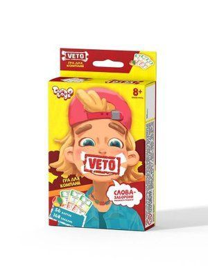 Карткова гра "VETO" міні, укр Dankotoys_142813 фото