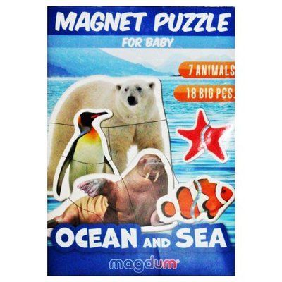 Набір магнітів "Океан та море", 18 елементів Magdum_198095 фото