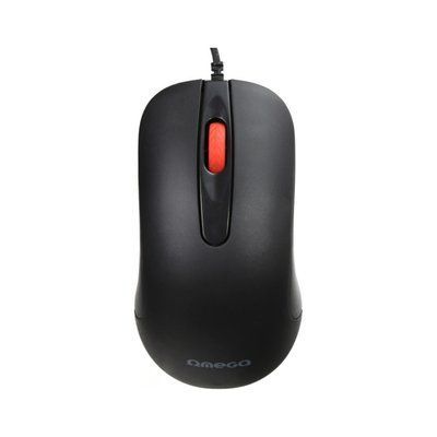 Мишка Omega OM-520 USB Black (OM0520B) OM0520B фото