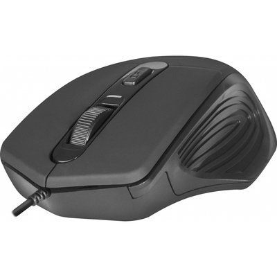 Мишка Defender Datum MB-347 Black (52347) 52347 фото