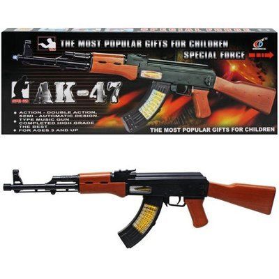 Автомат "АК-47" зі світлом та звуком CHUANG Lida_220372 фото