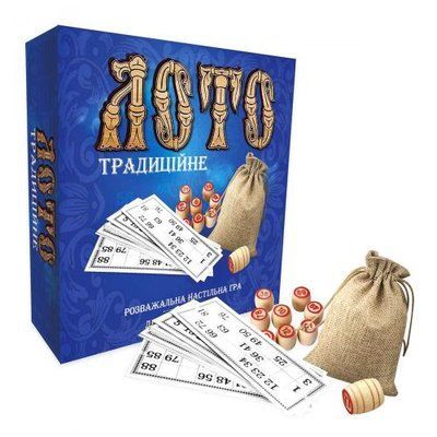 Лото з дерев'яними бочонками "Класичне" Strateg_110050 фото