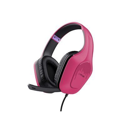 Навушники Trust GXT 415 Zirox 3.5мм Pink (24992) 24992 фото
