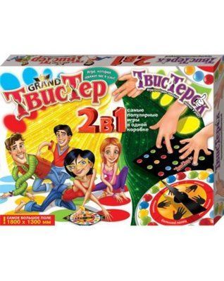 Напольная игра 2 в 1 "Твистер гранд + Твистерок" Dankotoys_18255 фото