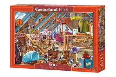 Пазли "Скарби горища", 500 елементів Castorland_132789 фото