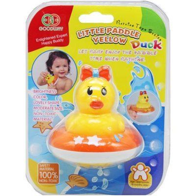 Игрушка-погремушка для ванны "Уточка" toysi_207817 фото