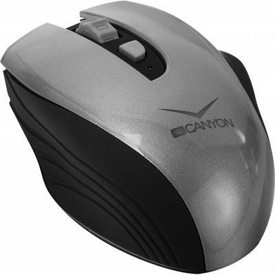 Мишка Canyon CNS-CMSW7G Wireless Black-Silver (CNS-CMSW7G) CNS-CMSW7G фото