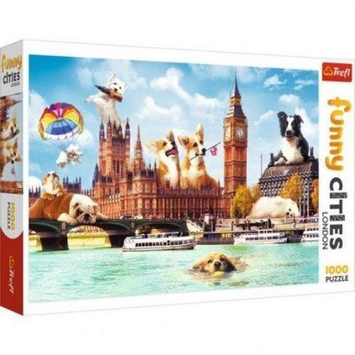 Пазлы "Собачки в Лондоне" (1000 элементов) toysi_172991 фото