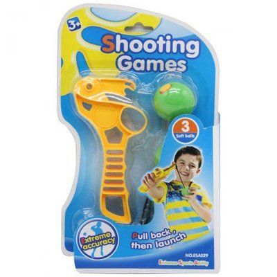 Запускалка с мячиками "Рогатка" toysi_167356 фото