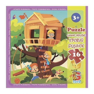 Пазл "Игровой домик", 16 элем. (21х20 см) Gtoys_205247 фото
