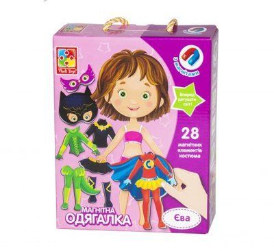 Магнитная одевашка "Ева" (укр) Vladi Toys_50726 фото