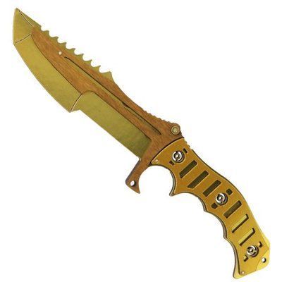Нож Охотничий "CS GO (Gold)" Сувенир-Декор_160434 фото