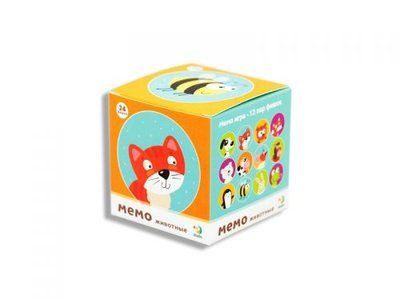 Развивающая игра "Мемо: животные" Додо_55543 фото