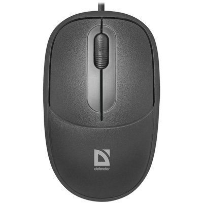 Мишка Defender Datum MS-980 Black (52980) 52980 фото