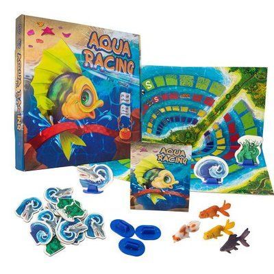 Настільна гра "Aqua racing", укр Strateg_146737 фото