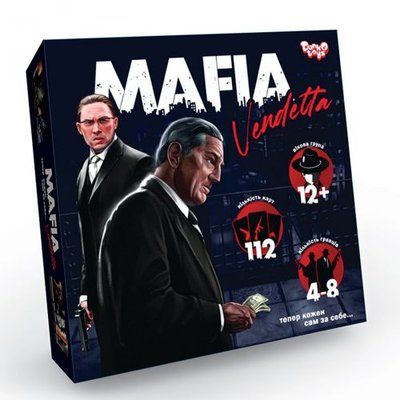 Настільна "Mafia Vendetta", укр Dankotoys_155695 фото