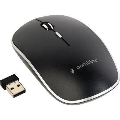 Мишка Gembird MUSW-4BS-01 Wireless Black (MUSW-4BS-01) MUSW-4BS-01 фото