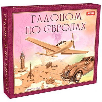Настольная игра "Галопом по Европах" Artos games_18340 фото