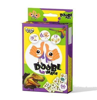 Настільна гра "Doobl Image, Dino", укр Dankotoys_161240 фото