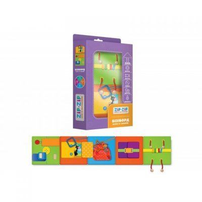 Игра с застежками "Бизиборд: Бери с собой" (укр) Vladi Toys_108222 фото