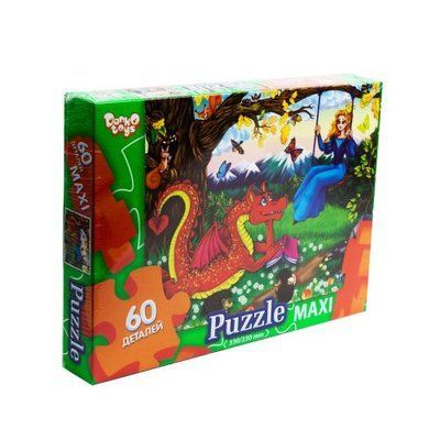 Пазли Maxi "Дракон", 60 елементів Dankotoys_55863 фото