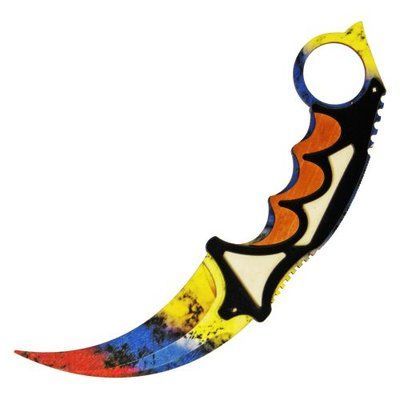 Нож Керамбит из CS GO (Marble fade) Сувенир-Декор_160442 фото