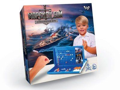 Настильна гра "Морський бій", рус Dankotoys_148264 фото