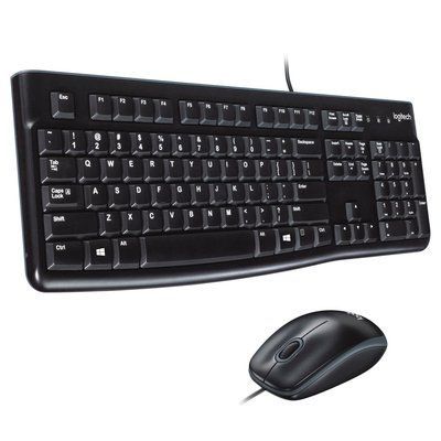 Комплект Logitech MK120 USB UA Black (920-002563) 920-002563 фото