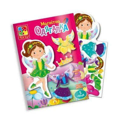 Магнитная игра-одевалка "Фея" Vladi Toys_158075 фото