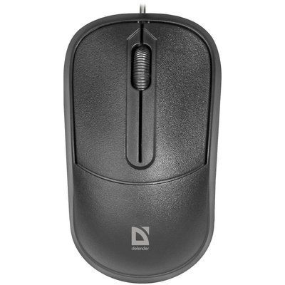 Мишка Defender ISA-531 USB Black (52531) 52531 фото