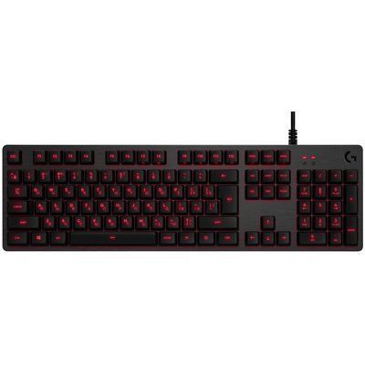 Клавиатура Logitech G413 Mechanical Gaming Romer-G tactile USB UA Carbon (920-008310) 920-008310 фото