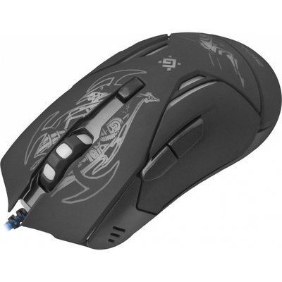 Мышка Defender Bionic GM-250L Black (52250) 52250 фото