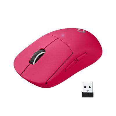 Мышка Logitech G Pro X Superlight Wireless Magenta (910-005956) 910-005956 фото