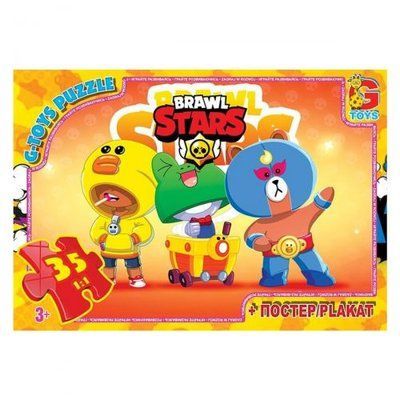 Пазлы "Brawl Stars", 35 эл Gtoys_164637 фото