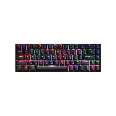 Клавіатура 2E GAMING KG370 RGB 68key Gateron Red Switch USB Black (2E-KG370UBK-RD) 2E-KG370UBK-RD фото
