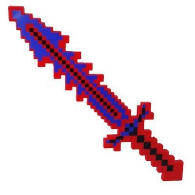 Меч зі світлом та звуком "Minecraft" (червоний) MIC_231877 фото