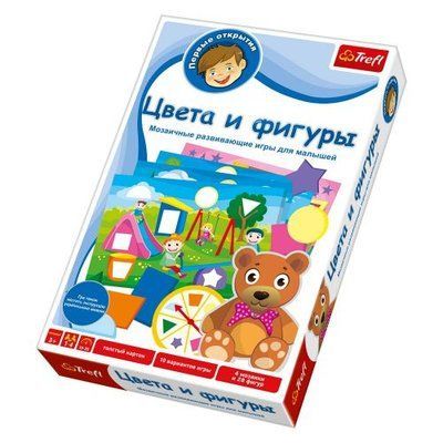 Настольная игра "Первые открытия: Цвета и фигуры" Trefl_158330 фото