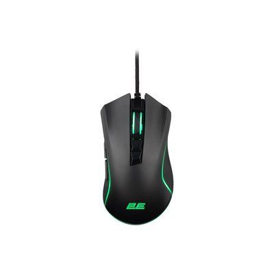Мышка 2E MG340 RGB USB Black (2E-MG340UB) 2E-MG340UB фото