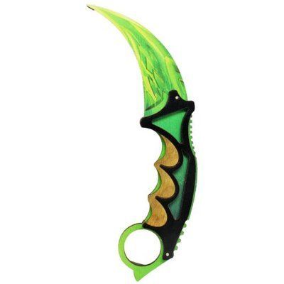Сувенірний ніж "Керамбіт: Dragon Glass Emerald" Сувенир-Декор_199526 фото