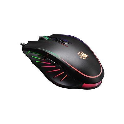 Мышка A4Tech Bloody Q81 Neon XGlide Curve Black Bloody Q81 Neon XGlide Curve Black фото