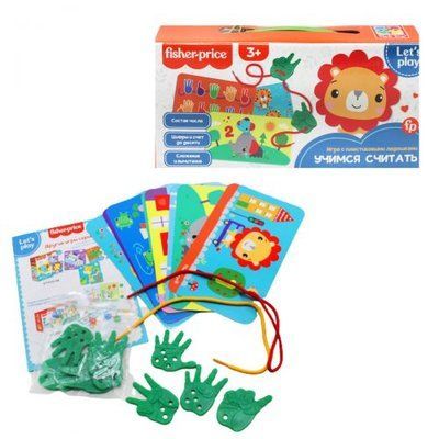 Игра с пластиковыми ладошками "Учимся считать", рус Vladi Toys_167943 фото