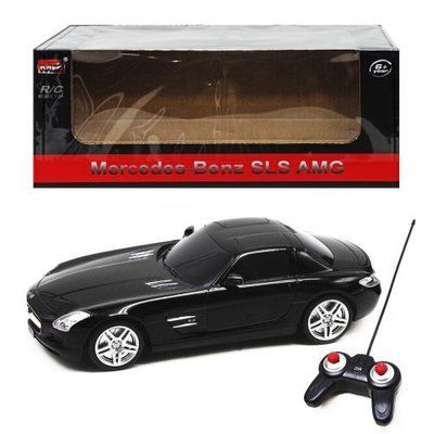 Машинка на радіокеруванні "Mercedes Benz SLS AMG" (чорна) MZ_214284 фото