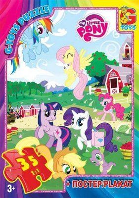Пазлы "My Little Pony: ферма", 35 эл Gtoys_107850 фото