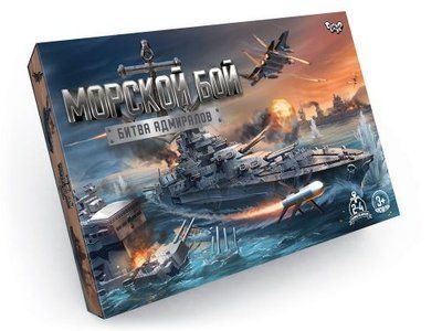 Настільна гра "Морський бій. Битва адміралів" рус Dankotoys_150294 фото